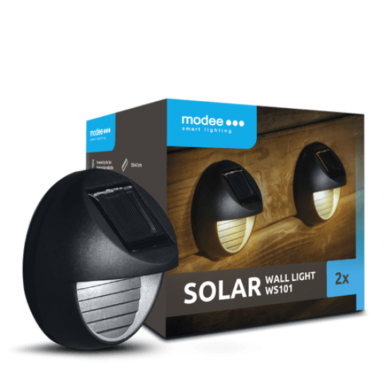 Modee Lighting LED Ηλιακό Φωτιστικό Τοίχου WS101