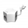 Technik Professional Στρογγυλό Πολύπριζο 3 Θέσεων 1,4m + USB-A + USB-C 16A