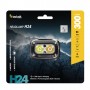 Technik H24 Επαναφορτιζόμενος Φακός Κεφαλής LED USB Type-C IPX4 300 lm