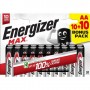 Energizer Max Αλκαλικές Μπαταρίες AA B20