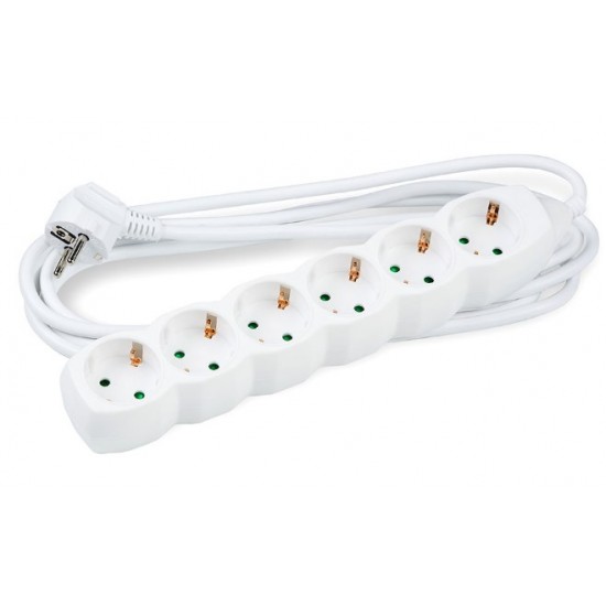 Technik Πολύπριζο 6 Θέσεων 3x1,5mm 1,5m
