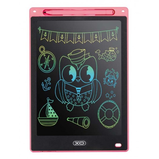 XO V01 LCD Tablet Σημειώσεων/ Ζωγραφικής 10" (Ροζ)