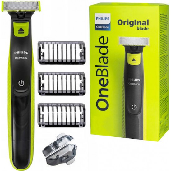 Philips Oneblade QP2724/10 Ξυριστική Μηχανή Προσώπου Επαναφορτιζόμενη / Με Καλώδιο