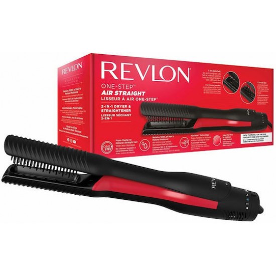 Revlon One Step AirStraight Ισιωτικό Μαλλιών Μαύρο