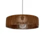 GLOBOSTAR® KYCLOS 203-0045 Boho Κρεμαστό Φωτιστικό Οροφής με Ντουί 1 x E27 AC 220-240V IP20 - Καφέ - M55 x Π55 x Υ20cm