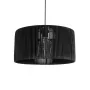 GLOBOSTAR® KYCLOS 203-0048 Boho Κρεμαστό Φωτιστικό Οροφής με Ντουί 1 x E27 AC 220-240V IP20 - Μαύρο - M40 x Π40 x Υ25.5cm