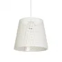 GLOBOSTAR® CONEY 203-0071 Μοντέρνο Κρεμαστό Φωτιστικό Οροφής με Ντουί 1 x E27 AC 220-240V IP20 - Λευκό - Μ26 x Π26 x Υ25cm