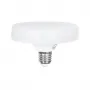 GLOBOSTAR® UFO 60071 Λάμπα E27 F120 LED 22W 2068lm 180° AC 220-240V IP20 Θερμό Λευκό 2700K - Lumileds SMD Chip - Λευκό Γαλακτερό - Μ12 x Π12 x Υ7.5cm - 3 Χρόνια Εγγύηση