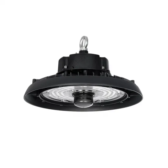 GLOBOSTAR® INDUSTRY 61705 Βιομηχανικό Φωτιστικό Καμπάνα High Bay UFO Τεχνολογίας Smart Group Linkable Control System 2.4Ghz με Αισθητήρα Κίνησης Microwave LED 150W 22500lm SDCM<5 90° AC 85-265V Αδιάβροχο IP65 IK08 Φυσικό Λευκό 5000K - 275 x Sanan Opto SMD Chip & TÜV SÜD Driver - Μαύρο Χυτό Αλουμίνιο - Μ26.5 x Π26.5 x Υ15cm - 5 Χρόνια Εγγύηση
