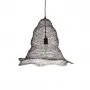 GLOBOSTAR® KENTUCKY 01890 Vintage Κρεμαστό Φωτιστικό Οροφής με Ντουί 1 x E27 AC 220-240V IP20 - Καφέ - Μ50 x Π50 x Υ48cm