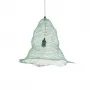 GLOBOSTAR® KENTUCKY 01891 Vintage Κρεμαστό Φωτιστικό Οροφής με Ντουί 1 x E27 AC 220-240V IP20 - Τιρκουάζ - Μ50 x Π50 x Υ48cm