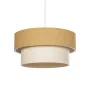GLOBOSTAR® LIVA 203-0174 Μοντέρνο Κρεμαστό Φωτιστικό Οροφής με Ντουί 1 x E27 AC 220-240V IP20 - Μπεζ - Μ38 x Π38 x Υ30cm