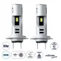GloboStar® 85619 H7 SM-I7 KIT Βασικού Φωτισμού Αυτοκινήτου & Φορτηγού 3rd Generation Can-Bus Extreme Series LED CREE CXB COB 60W 7200lm DC 12V Αδιάβροχο IP67 Ψυχρό Λευκό 6000K