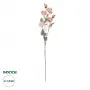 GloboStar® Artificial Garden PINK ROSE BRANCH 21142 Τεχνητό Διακοσμητικό Κλαδί Τριαντάφυλλα Ροζ Y80cm