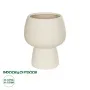 GloboStar® Artificial Garden MOREA 21270 Διακοσμητικό Κεραμικό Βάζo Μπεζ Π17 x Μ17 x Υ20cm