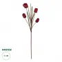 GloboStar® Artificial Garden RED TULIP BRANCH 21309 Τεχνητό Διακοσμητικό Κλαδί Κόκκινη Τουλίπα Y100cm
