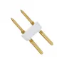 GLOBOSTAR® EPISLIM-A 70524 Καρφάκι Σύνδεσης για Ταινία LED Αδιάβροχο IP65 - Λευκό - Μ2.2 x Π1 x Υ0.4cm