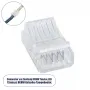 GLOBOSTAR® STRIPCON 70757 Ταχυσύνδεσμος για RGBW Ταινία LED 12mm σε 5 Καλώδια IP20 - Διάφανο - Μ2.5 x Π1.5 x Υ1cm