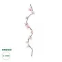 GloboStar® Artificial Garden MAGNOLIA FLOWER VINE 21470 Τεχνητό Διακοσμητικό Κλαδί Μανόλιας Y185cm