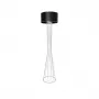 GLOBOSTAR® NOVA 201-0038 Μοντέρνο Επιδαπέδιο Φωτιστικό με Ντουί 1 x E27 AC 220-240V IP20 - Λευκό & Μαύρο - Μ36 x Π36 x Υ148cm