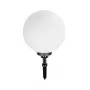 GLOBOSTAR® AGROS 61709 Φωτιστικό Κήπου / Καρφωτό με Ντουί 1 x E27 AC 220-240V Αδιάβροχο IP65 - Λευκό & Μάυρο - Μ40 x Π40 x Υ74cm