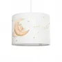 GLOBOSTAR® MOON 204-0019 Παιδικό Κρεμαστό Φωτιστικό Οροφής με Ντουί 1 x E27 AC 220-240V IP20 - Πολύχρωμο - Μ28 x Π28 x Υ24cm