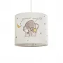 GLOBOSTAR® ELEPHANT 204-0020 Παιδικό Κρεμαστό Φωτιστικό Οροφής με Ντουί 1 x E27 AC 220-240V IP20 - Πολύχρωμο - Μ24 x Π24 x Υ23cm