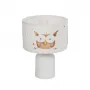 GLOBOSTAR® OWL 204-0024 Παιδικό Επιτραπέζιο Φωτιστικό Πορτατίφ με Ντουί 1 x E27 AC 220-240V IP20 - Πολύχρωμο - Μ24 x Π24 x Υ32cm
