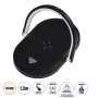 GloboStar® ECLIPSE 76558 Επιτραπέζιο Φωτιστικό Πορτατίφ LED 1.5W 1200lm 180° AC 220-240V IP20 Φυσικό Λευκό 4500K Dimmable Μαύρο Πλαστικό - Μ17 x Π13 x Υ10cm - 2 Xρόνια Εγγύηση