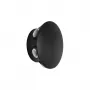 GLOBOSTAR® SOL 60690 Μοντέρνο Φωτιστικό Τοίχου - Απλίκα LED 12W 1500lm 30° AC 220-240V Αδιάβροχο IP65 Θερμό Λευκό 2700K - CREE XPE Chip & TÜV SÜD Driver - Μαύρο Ματ - Μ12 x Π5.5 x Υ12cm - 5 Χρόνια Εγγύηση