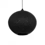GLOBOSTAR® SOLEI 205-0004 Boho Κρεμαστό Φωτιστικό Οροφής με Ντουί 1 x E27 AC 220-240V IP20 - Μαύρο - M40 x Π40 x Υ36cm