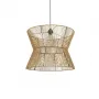 GLOBOSTAR® UPCONE 205-0056 Boho Κρεμαστό Φωτιστικό Οροφής με Ντουί 1 x E27 AC 220-240V IP20 - Μπεζ - M50 x Π50 x Υ43cm