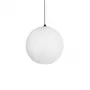 GLOBOSTAR® GABIA 206-0002 Μοντέρνο Κρεμαστό Φωτιστικό Οροφής με Ντουί 1 x E27 AC 220-240V IP20 - Λευκό - Μ40 x Π40 x Υ42cm