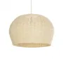 GLOBOSTAR® BERMUDA 01709 Boho Κρεμαστό Φωτιστικό Οροφής με Ντουί 1 x E27 AC 220-240V IP20 - Μπεζ - Μ55 x Π55 x Y26cm