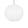 GLOBOSTAR® ROMINA 62004 Μοντέρνο Κρεμαστό Φωτιστικό Οροφής με Ντουί 1 x E27 AC 220-240V IP20 - Λευκό - Μ40 x Π40 x Υ37cm