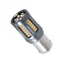 GloboStar® 1156 - BA15S - P21W 81271 Λάμπα Αυτοκινήτου & Φορτηγού LED  3rd Generation Can-Bus Extreme Truck Series 84xSMD3030 9.6W 1152lm 360° DC 24-36V IP20 Φ2 x Υ5cm Πορτοκαλί