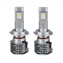 GloboStar® 81666 H7 M4 Line KIT Βασικού Φωτισμού Αυτοκινήτου & Μοτοσυκλέτας 3rd Generation Can-Bus Extreme Series LED CREE CXB COB 30W/60W 3200lm/6400lm DC 12-24V Αδιάβροχο IP68 Ψυχρό Λευκό 6000K
