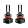 GloboStar® 82025 H9 F2 Line KIT Βασικού Φωτισμού Αυτοκινήτου & Φορτηγού 3rd Generation Can-Bus Series LED CREE CXB COB 30W/60W 3500lm/7000lm DC 12-24V Αδιάβροχο IP65 Ψυχρό Λευκό 6000K