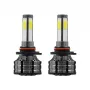 GloboStar® 82050 HB4 9006 K9 Line KIT Βασικού Φωτισμού Αυτοκινήτου & Φορτηγού 3rd Generation Can-Bus Series LED CREE CXB COB 100W 14000lm DC 9-32V Αδιάβροχο IP66 Ψυχρό Λευκό 6000K
