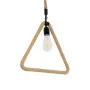 GLOBOSTAR® MALVERN 999-0235 Vintage Κρεμαστό Φωτιστικό Οροφής με Ντουί 1 x E27 AC 220-240V IP20 - Μαύρο & Μπεζ - Μ38 x Π4 x Υ42.5cm