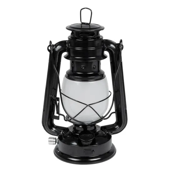 GLOBOSTAR® FIREWATCH 76546 Διακοσμητικό Φαναράκι LED 10W 500lm 360° Επαναφορτιζόμενο DC 5V με Μπαταρίες 2x18650 IP20 Ultra Θερμό Λευκό 1800K - Μ15 x Π11.5 x Υ23.5cm - 2 Χρόνια Εγγύηση