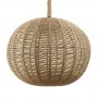 GLOBOSTAR® MANDALA 01593 Vintage Κρεμαστό Φωτιστικό Οροφής με Ντουί 1 x E27 AC 220-240V IP20 - Μπεζ - Μ60 x Π60 x Υ45cm