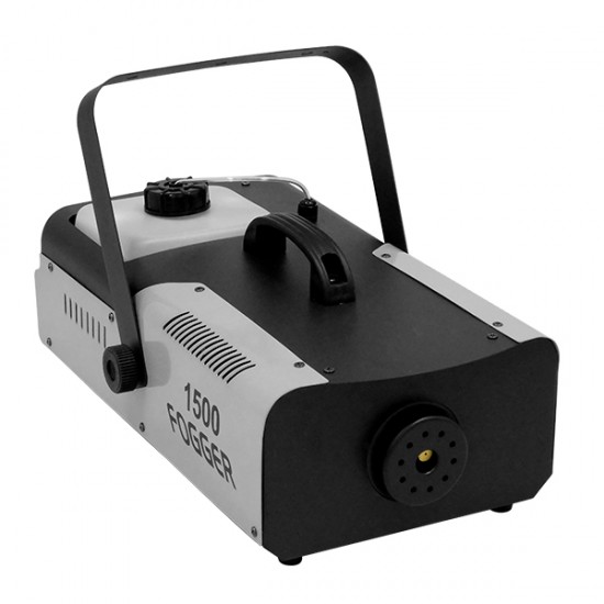 GLOBOSTAR® SMOKIE 51145 Stage Μηχανή Καπνού 1500W AC 220-240V IP20 DMX512 Protocol & RF Ασύρματο Χειριστήριο - Μ47 x Π25.5 x Υ19cm - 1 Χρόνο Εγγύηση