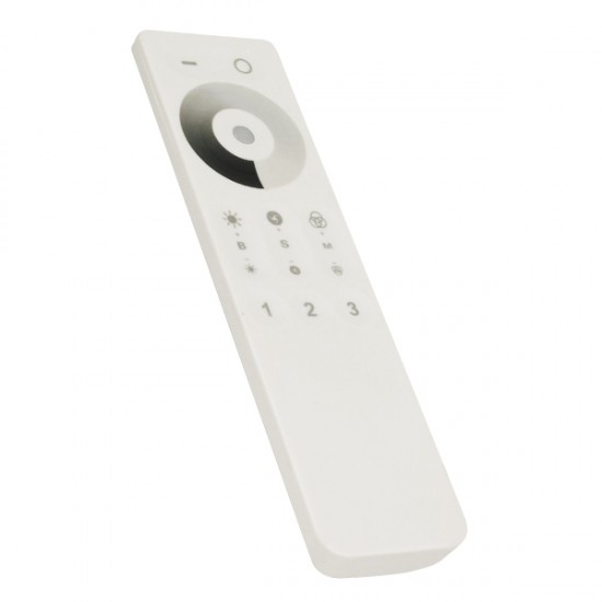 GLOBOSTAR® DIMMERGROUP 73313 RF 2.4G Ασύρματο Χειριστήριο Αφής 3 Ζωνών για Dimmer 73314 DC3V 2 x AAA IP20 - RF 2.4G - Μ15 x Π4 x Υ1cm - 2 Χρόνια Εγγύηση