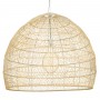 GLOBOSTAR® MALIBU 00974 Boho Κρεμαστό Φωτιστικό Οροφής με Ντουί 1 x E27 AC 220-240V IP20 - Μπεζ - Μ100 x Π100 x Y86cm
