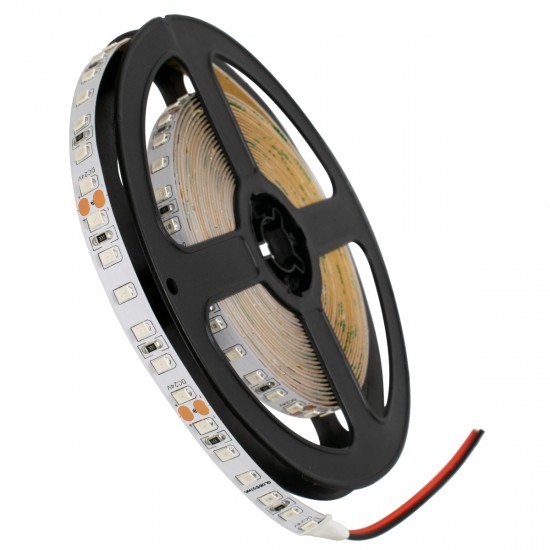 GLOBOSTAR® LUXA 70234 Ταινία LED 8W/m 640lm/m 120° DC 24V IP20 120 x SMD2835 Chip/m Κόκκινο Dimmable - Sanan SMD Chip - Μ500 x Π0.8 x Υ0.2cm - Ρολό 5 Μέτρων - 5 Χρόνια Εγγύηση