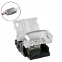 GLOBOSTAR® STRIPCON 70718 Ταχυσύνδεσμος για Μονόχρωμη Ταινία LED 10mm σε 2 Καλώδια IP20 - Διάφανο - Μ1.5 x Π2.4 x Υ0.8cm