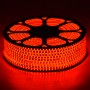 GLOBOSTAR® EPISLIM 70504 Ταινία LED 12W/m 780lm/m 120° DC 220-240V Αδιάβροχη IP65 96 x SMD2835 Chip/m Κόκκινο Dimmable - Epistar SMD Chip - Μ100 x Π1 x Υ0.5cm - 3 Χρόνια Εγγύηση