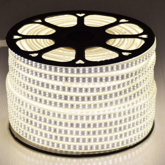 GLOBOSTAR® EPIWIDE 70511 Ταινία LED 24W/m 2280lm/m 120° DC 220-240V Αδιάβροχη IP65 180 x SMD2835 Chip/m Φυσικό Λευκό 4500K Dimmable - Epistar SMD Chip - M100 x Π1.6 x Υ0.7cm - 3 Χρόνια Εγγύηση