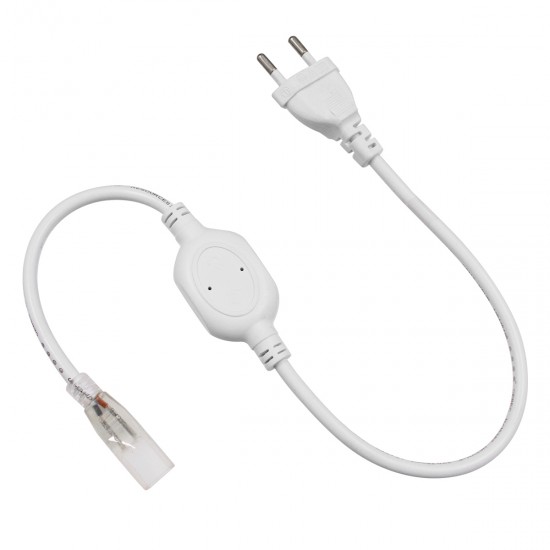 GLOBOSTAR® EPISLIM-A 70520 Μεταλλάκτης Τροφοδοσίας 6A 1380W AC 220-240V σε DC 220-240V για έως 100 Μέτρα Ταινία LED Αδιάβροχο IP65 - Λευκό - Μ40.5 x Π2.5 x Υ1.5cm - 2 Χρόνια Εγγύηση
